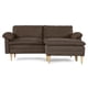 thumbnail image 2 of Sofá Cama Makora Remmy Chocolate Velvet Memory Foam con Respaldo Reclinable, 2 of 8