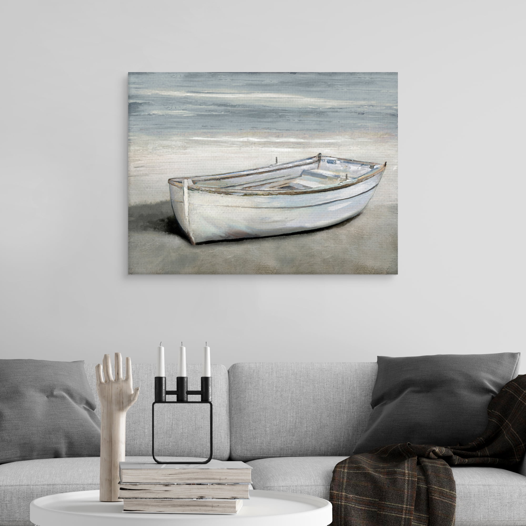 Beached by Mark Chandon Canvas Art Print