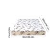 thumbnail image 4 of AYktou Colorful Floral Fitted Sheet, Full Size Cooling & Breathable Bed Sheets, Ultra Soft Microfiber Bedding Sheet Mattress Cover Comfortable Deep Pockets Fitted Sheets for Home, 35×79×9 Inch, 4 of 7