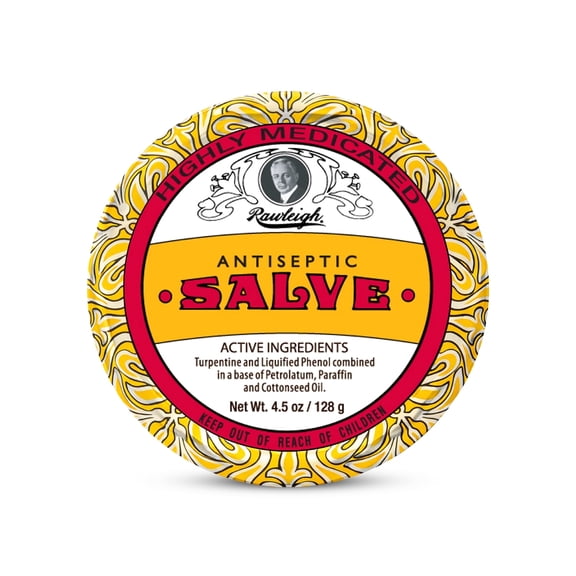 Rawleigh Antiseptic Salve Yellow Big Tin, 4.5 oz each, 1 Count