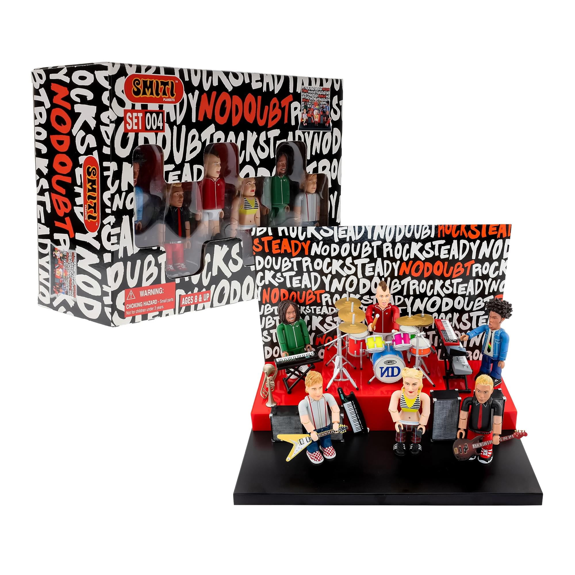 Metallica Action Toys Set: Master of Puppets Smiti Figurine Band