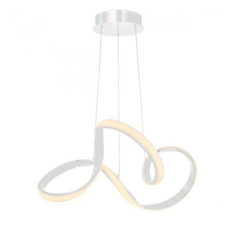 

Wac Lighting Pd-87723 Vornado 23 Wide Integrated Led Chandelier - White