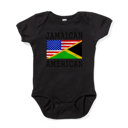 

CafePress - Jamaican American Flag Body Suit - Cute Infant Bodysuit Baby Romper