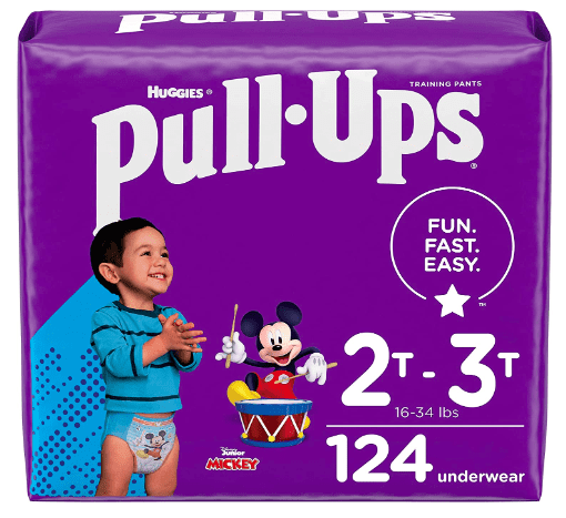 Pull-Ups Boys' Potty Training Pants, 2T-3T (16-34 lbs), 124 Count in Saudi  Arabia