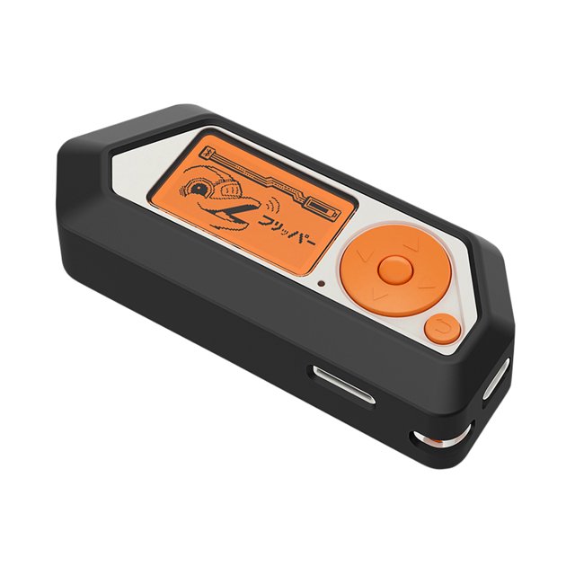 Funda de Silicona Anti Arañazos Carcasa de Juego Portátil para Flipper Zero Negro