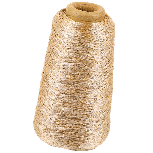 PAMINGONO Hilo De Seda Dorado Para Crochet Y Tejido Para Bufandas Y Accesorios