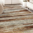 thumbnail image 7 of Superior Taia Striped Damask Indoor Area Rug, 8' x 10', Cream/ Rust, 7 of 7