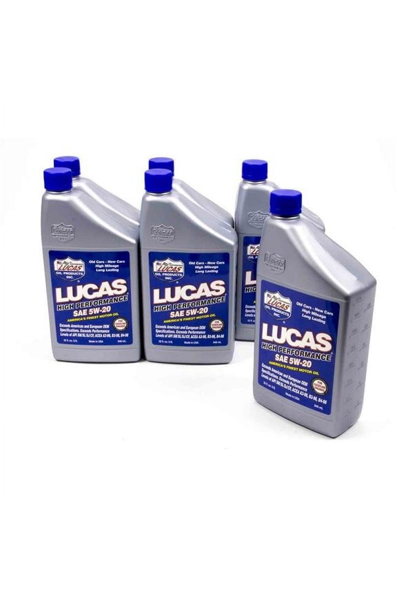 10516 SAE 5W20 Motor Oil 6 x 1 qt.<BR>