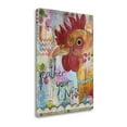 thumbnail image 2 of Tangletown Fine Art 'Feather Your Nest' Graphic Art Print on Wrapped Canvas, 2 of 3