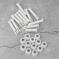 thumbnail image 3 of Fyydes 12Pcs 2.16in Plastic Pool Joint Pins Metal Frame Pools Replacement Parts with Pin Cap,Plastic Pool Accessories,Plastic Pool Joint Pins, 3 of 11