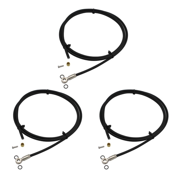 3X Cable de Cable de Línea de Manguera de Tubo de Freno de Disco HidráUlico de 2 M para Xtr Bh90 / Bh59