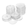 thumbnail image 3 of 4 Ensembles Joint Transparent Accessoire de Maison Réparation Joints Plats Vis Fixation Rondelles Petits Joints Remplaçables Vis Claires Accessoires de Poignée de Douche Joint d'Étanchéité Rondelle 50 Pcs*4, 3 of 9