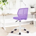 thumbnail image 2 of Silla para Niña, Color Morado, Silla para Escritorio Ergonomica Giratoria HOMEMAKE FURNITURE  Moderno, 2 of 8