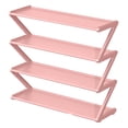 thumbnail image 1 of 4 Tier Stainless Steel Shoe Rack Organizer, Independent Shoe Cabinet With Steel Pipe Multi-Functional Entrance Shoe Cabinet Corridor Shoe Cabinet, 1 of 3