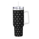thumbnail image 1 of Regalos personalizados de Mickey Mouse para vasos de 40 oz con asa y pajita - Taza de café de viaje de acero inoxidable con tapa - Regalos ideales para mujeres, niñas y niños en cumpleaños y Navidad, 1 of 8
