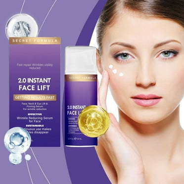 Clearance!Instant Face Lift - 2.0 Instant Firmx Eye, Eye Cream for Puffiness and Bags Under Eyes,Instant Wrinkle Serum, Available on Face and Neck, Tightens Delicate Skin 1.01oz/Purple