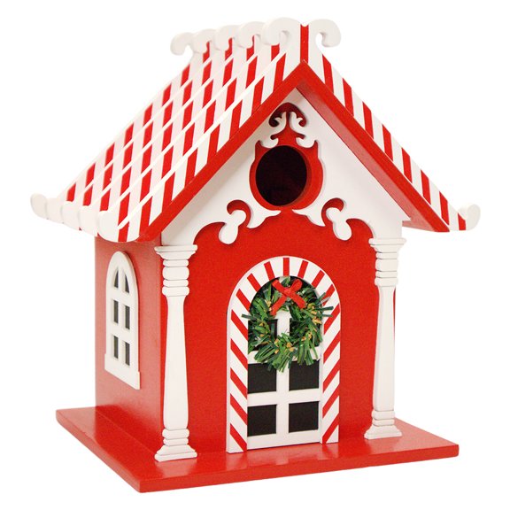 Home Bazaar Candy Cane Birdhouse