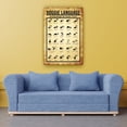 thumbnail image 2 of Funny Dog Wall Art Knowledge Poster Decorations For Bedroom Canvas Kitchen Prints Home Painting Framed 16×24 in, 2 of 5