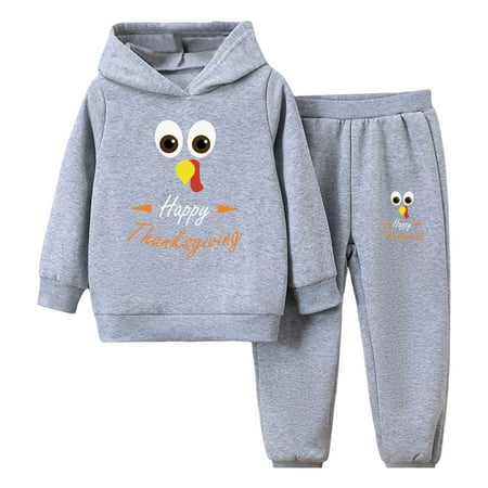 

EHQJNJ Toddler Ballet Outfits Toddler Kids Baby Boy Girl Clothes Unisex Solid Sweatsuit Long Sleeve Warm Hooded Pullover Tops Pants Set Outfits Baby Outfits Girls Kids 4Th of July Outfit