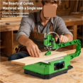 thumbnail image 2 of Desktop Curve Saw Desktop Scroll Saw For Precise Curve Cutting Table-mounted Curve Cutting Saw Jigsaw Table Saw Bench Curve Saw ,Wear Resistant, 2 of 6