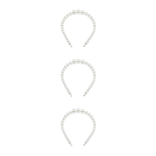 Qarigey Exquisita perla Diadema Ajustable Resistente al desgaste Universal Chic Accesorios para el peinado del cabello Regalos para el día de San Type1 NO1 Qarigey CBP232373