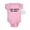 Pink, variant on I was worth the wait - wallsparks cute & funny Brand - baby one piece bodysuit - Great baby shower gift!