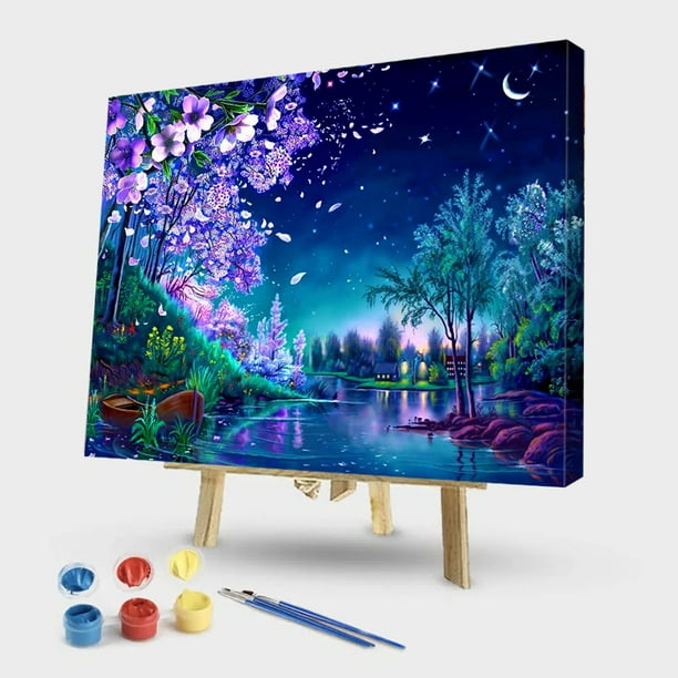 1pc Rolled Canvas-No Crease, DIY Acrylic Paint By Numbers For Adults  Clearance On Canvas, Paint By Numbers For Adults Acrylic Kits With Frame,  Paint By Numbers For Kids, Painting By Numbers For