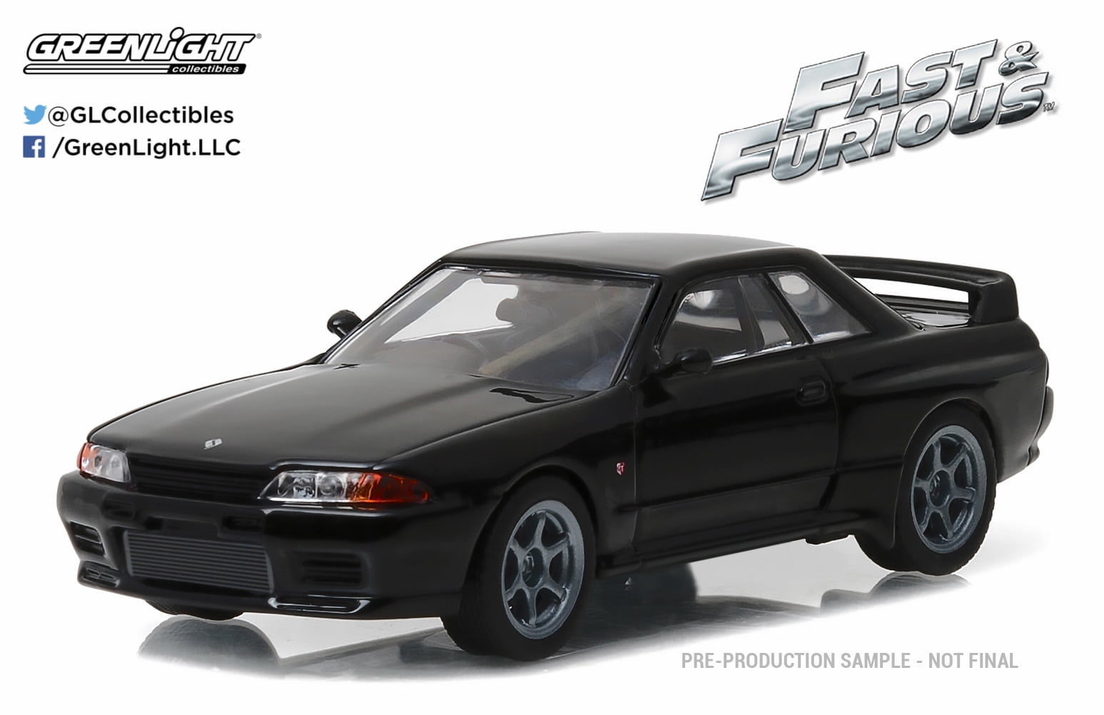 GT-R skyline R32 Car Metallic) (Grey R32 GT-R Skyline Nissan 1989 Hachette 1/43 ミニカー ミニカー