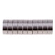 thumbnail image 5 of 10Piezas Ruedas Rodillos Mini Tablero Longboard de Repuesto para Monopatín para Rodamientos de bolas ABEC-9 608RS (8,5 x 21,5 x 7 mm) rojo Macarena Roller Skate Wheel Bearings, 5 of 8