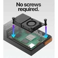 thumbnail image 5 of ForRaspberry Pi 5 Case with Active Cooler Enhanced Protection Design Easy Assembly, 5 of 5