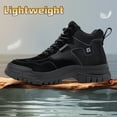 thumbnail image 4 of LAoutun Steel Toe Boots for Men High-top Safety Work Boots Comfort Construction Boots, 4 of 6