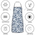 thumbnail image 6 of Sikiie Seaside Primary Color Aprons for Kitchen Cooking Aprons, Chef Apron for Men Women Chef, 6 of 7