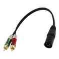 thumbnail image 3 of Mezclador de Amplificador Decodificador de sonido perfecl RCA a XLR Negro 30cm, 3 of 6