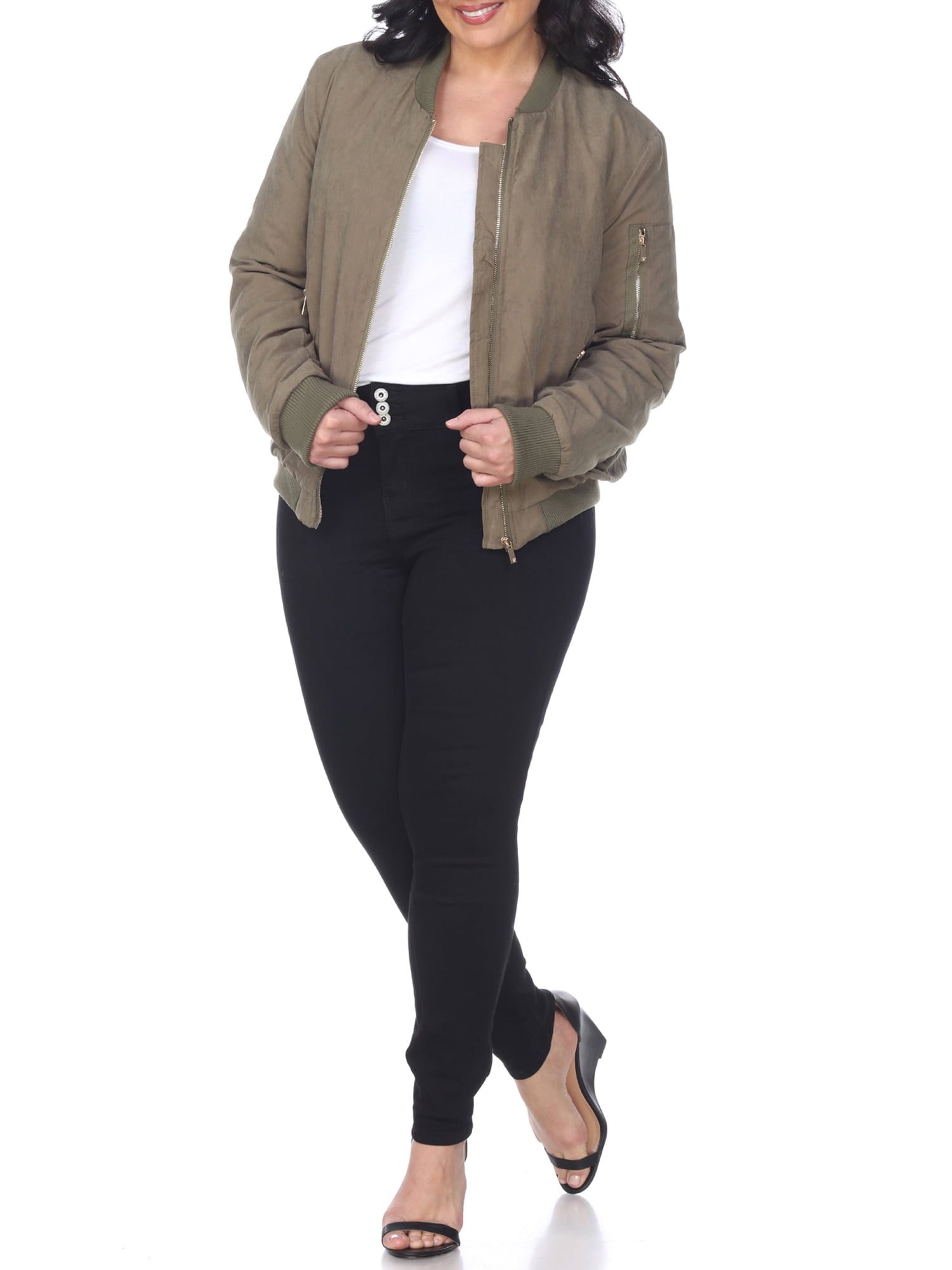 plus size bomber jacket womens