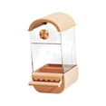 thumbnail image 1 of LOVIVER Automatic Unloader Automatic Pet Feeder, Easy to Clean Pets Water Bottle Food Container Automatic Feeder for Kitty Bird Ferret yellow and Genting, 1 of 8