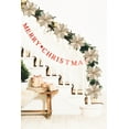 thumbnail image 3 of 8PCS Poinsettias Christmas Tree Flowers 9'' Artificial Christmas Floral Picks and Sprays Large Champagne Silk Flowers with Clips for Xmas Home Table Centerpiece Garland Decor, 3 of 5