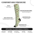 thumbnail image 2 of Sikiie Cute Chubby Frog 1 Pairs Compression Socks for Men and Women 15-20 mmHg Running Support Socks, 2 of 7