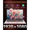 thumbnail image 3 of 15.6" IPS FHD-Laptop, Intel Pentium N100 4GB RAM 128GB SSD (Beat i3-1115G4, Up to 3.4GHz) with Backlit Keyboard Fingerprint Reader Type-C Charging WiFi 6 BT5.2, 3 of 7