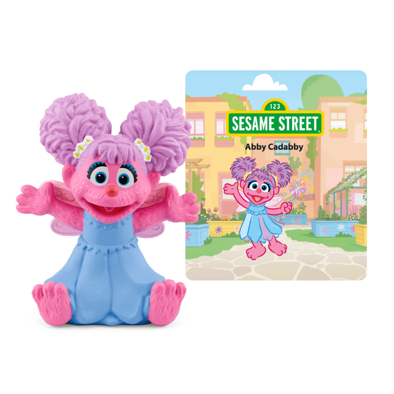 tonies Sesame Street: Abby Cadabby Audio Toy Figurine, Age Group 3