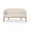 Beige, variant on Noble House Nickolas Channel Stitch Fabric Loveseat, Mity Gray