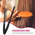 thumbnail image 2 of Peine alisador de cabello plegable en forma de V para peluquería, 2 of 7