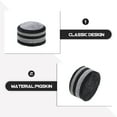 thumbnail image 3 of Raindrops Black 6 Layer Laminated Pigskin Cue Tips Replacement for Snooker Stick High Performance Pool Cue, 3 of 6