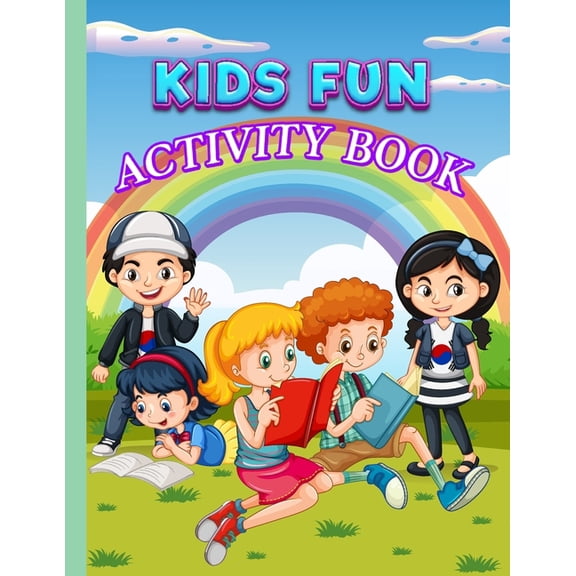 My Learning Activity book: Fun for ages 4 to 6 years old, (Paperback)