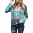 thumbnail image 5 of Sidefeel Women's Casual Hoodie Long Sleeve Sweatshirts Plus Size Knitted Pullover Top Blouses 2XL 18-20, 5 of 8