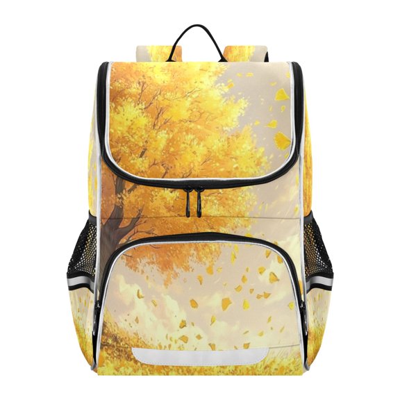 YAZAOO School Backpack Travel Bag Bookbags Bookbags Autumn Embrace Pattern