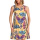 thumbnail image 1 of Easygdp Butterfly 3 para Vestido Transpirable de Mujer, Vestido Suelto de Manga Corta con Pliegues y Bolsillos para el Verano, 1 of 7