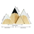 thumbnail image 3 of Yaoyar 3PC Different Sizes Mini Shelf Decor Adventure Shelf Stand Wood Decor, 3 of 7