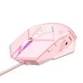 thumbnail image 1 of Ratón Para Juegos Con Cable Usb, Ratón Ergonómico Para Juegos, Rosa, Silencioso, Rgb, 7 Botones, Ratón Óptico Para Ordenador De Oficina, Para Ordenador Portátil De Escritorio sonducket EL013438-00, 1 of 4