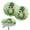 Owl Leprechaun Hat Shamrock Green, variant on Renewold Seat Cover for Round Bar Stool, 2 Pack Non-Slip 12-14 Inch Irish Bar Stool Slipcover Vanity Seat Stool Slipcovers for St Patricks Day Decor, Owl Leprechaun Hat Shamrock Green