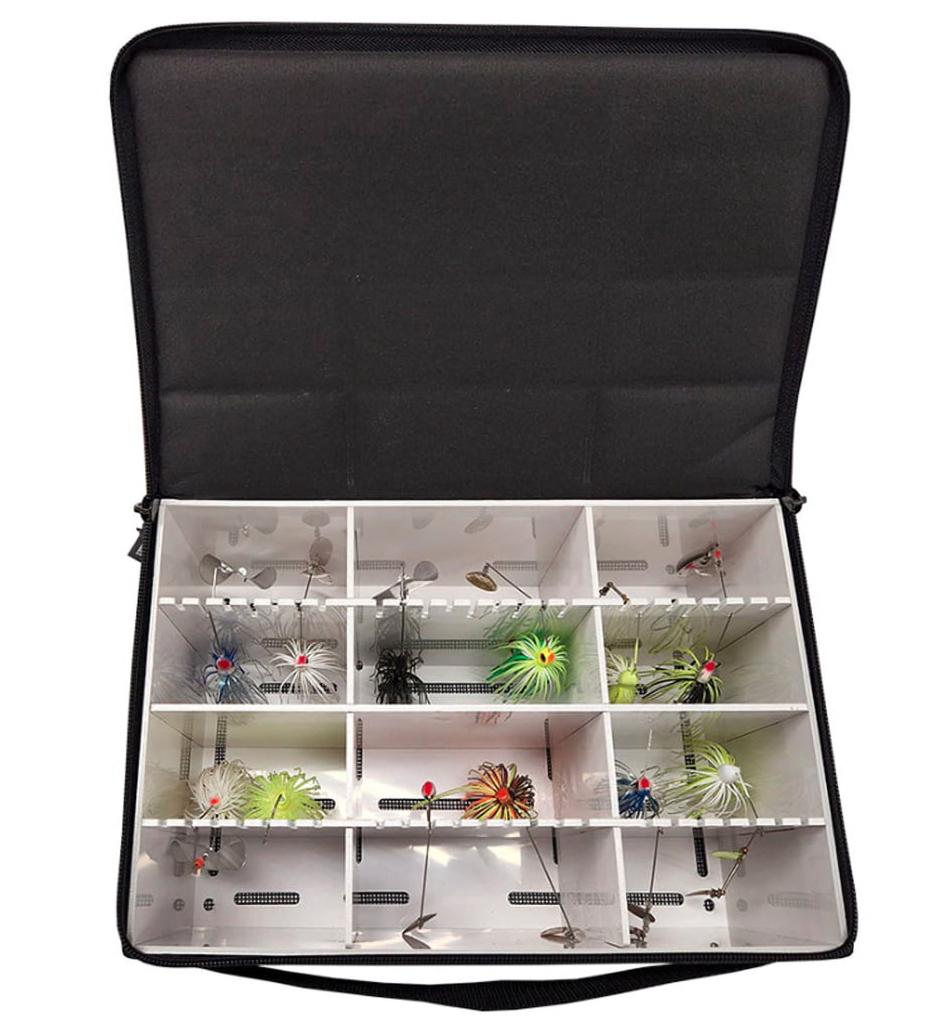 Lakewood Fishing Black SpinnerBait Deposit Box Multi-Species Case